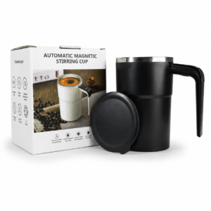 Automatic Magnetic Stirring Cup Black