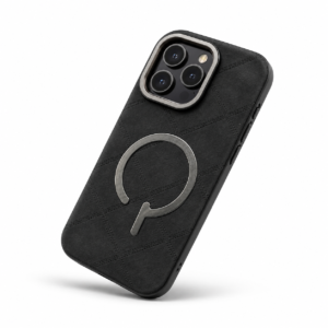 iPhone Leather Cover Black