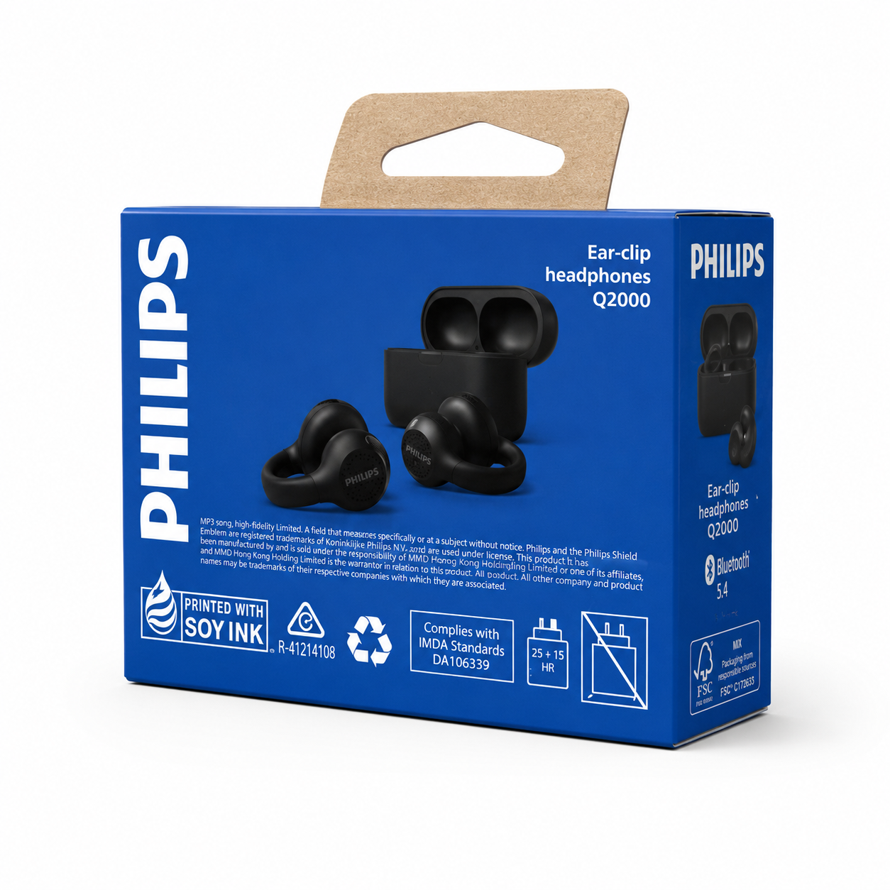 Philips Q2000 Wireless Ear-Clip Headphones (9)