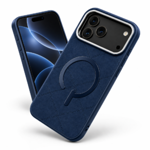 Premium Magnetic Leather Cover for iPhone 17 Pro M