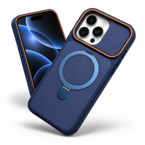 iPhone 14 Pro Max Protective Cover with Ring Stand