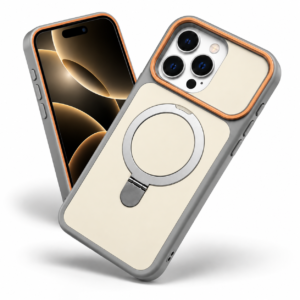 iPhone 15 Pro Max Protective Cover with Ring Stand